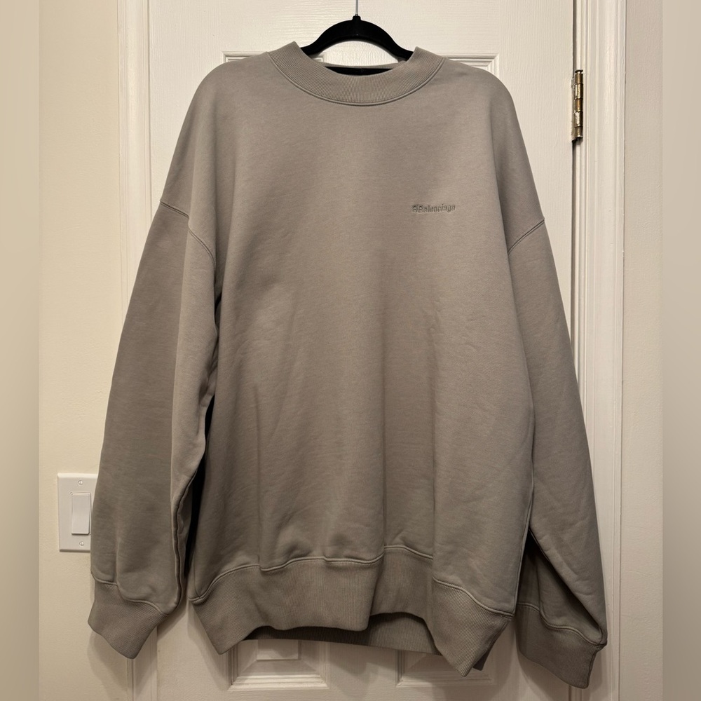 Balenciaga Oversized Crewneck